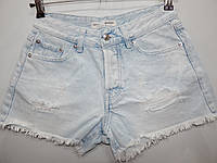 Шорти жіночі джинс-соток stradivarius, 38-40 UKR, 162AA (тільки в зазначеному розмірі, тільки 1 шт.)