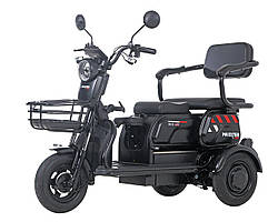 Електроскутер триколісний Maxxter ANT 500 Вт Чорний