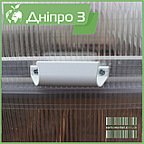 Теплиця "Дніпро-3" 3х12 м / профільна труба 20Х40 мм / стільниковий полікарбонат 10 мм PREMIUM, фото 8