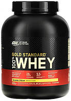 Ізолят сироваткового білка протеїну Optimum Nutrition 100% Whey Gold Standard 2.27 кг Банан