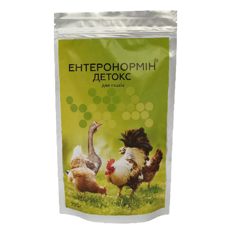 Ентеронормін Детокс для птицювання 250 г