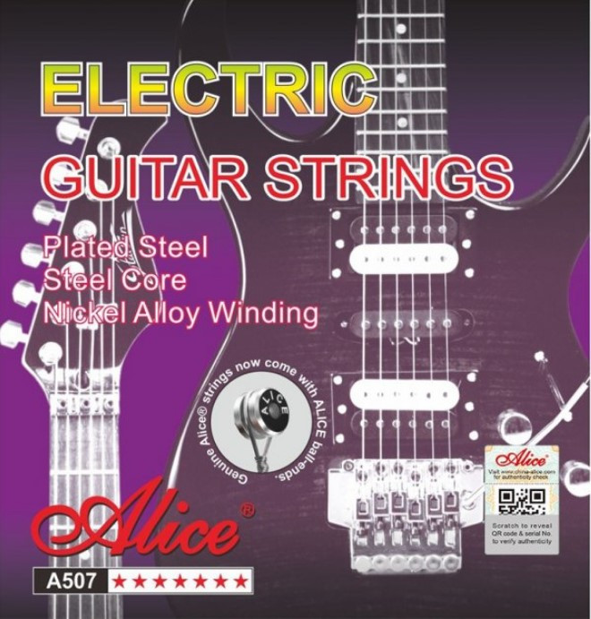 Струни для електрогітари Alice A507L Nickel 10-46