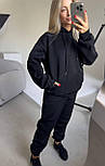 Жіночий спортивний костюм оверсайз із тринитки без флісу 14052047, фото 5