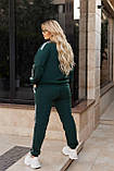 Костюм на флісі для пишних дам "Трьохнитка", фото 5