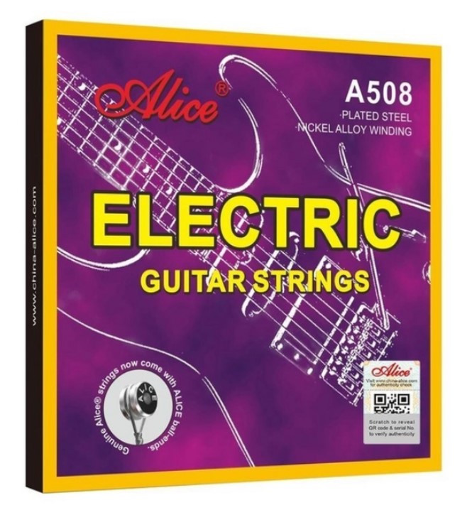 Струни для електрогітари Alice A508SL Nickel 9-42 Super Light