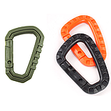 Карабін класичний тактичний Solve Black пластик KT7000811 solve, фото 4