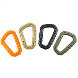 Карабін класичний тактичний Solve Black пластик KT7000811 solve, фото 7