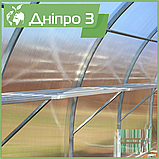 Каркас теплиці "Дніпро-5" 5Х20 м / профільна труба 30Х30 мм / під стільниковий полікарбонат, фото 9