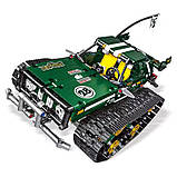 Конструктор гоночна машина на гусеничному ходу з дистанційним керуванням на 626 деталей, зелений, фото 2