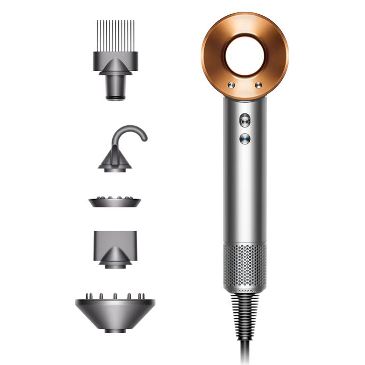 Фен для волосся Dyson Supersonic HD07 Nickel/Copper