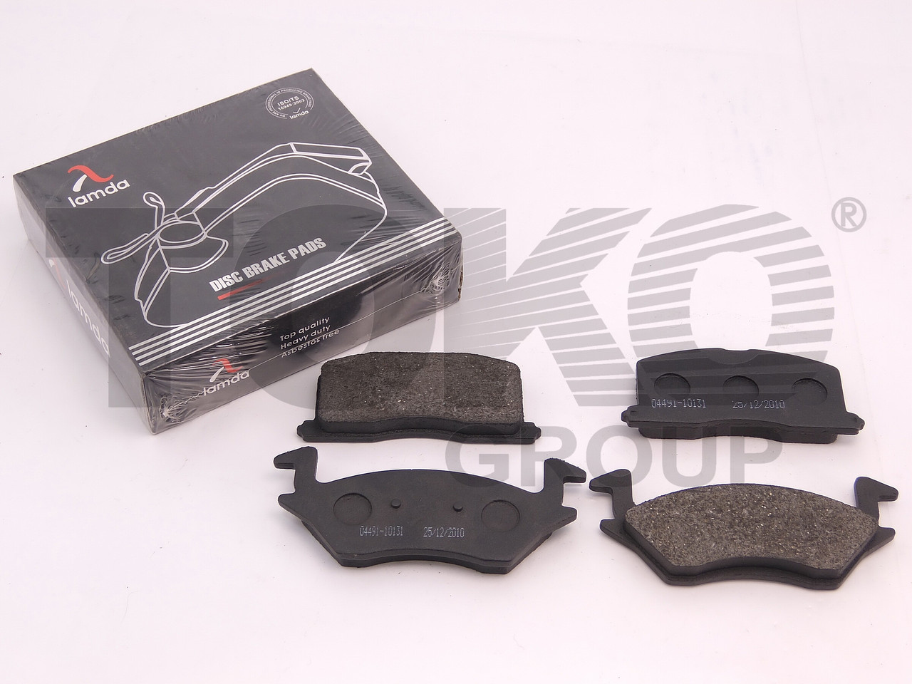 Передні гальмівні колодки Toyota Starlet 1.3 I 90- | Колодки гальмівні Тойота Старлет 04465-10070, 04465-YZZAE