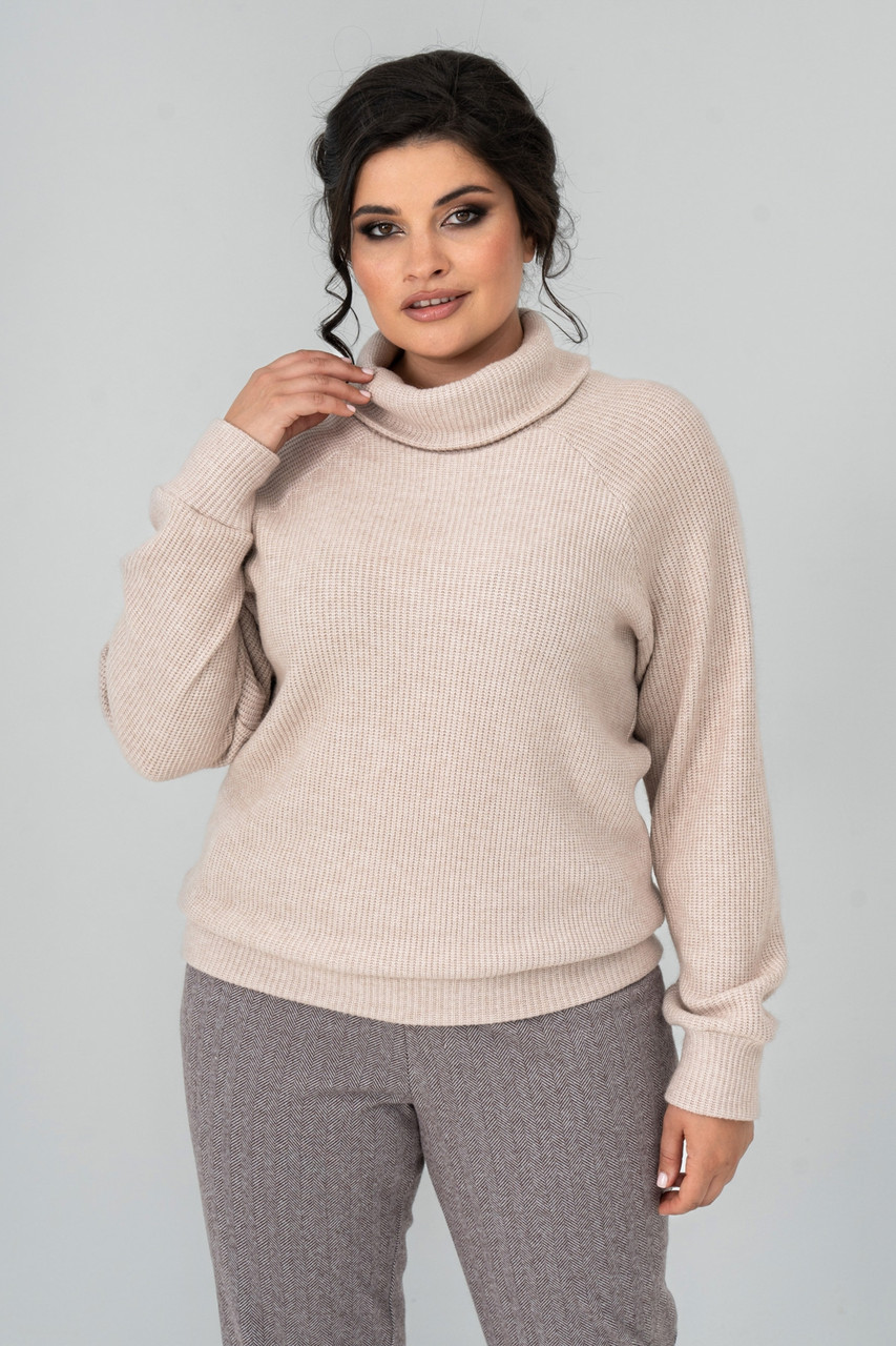 Светр Кайлі 2 бежевий 60 (102146), фото 1