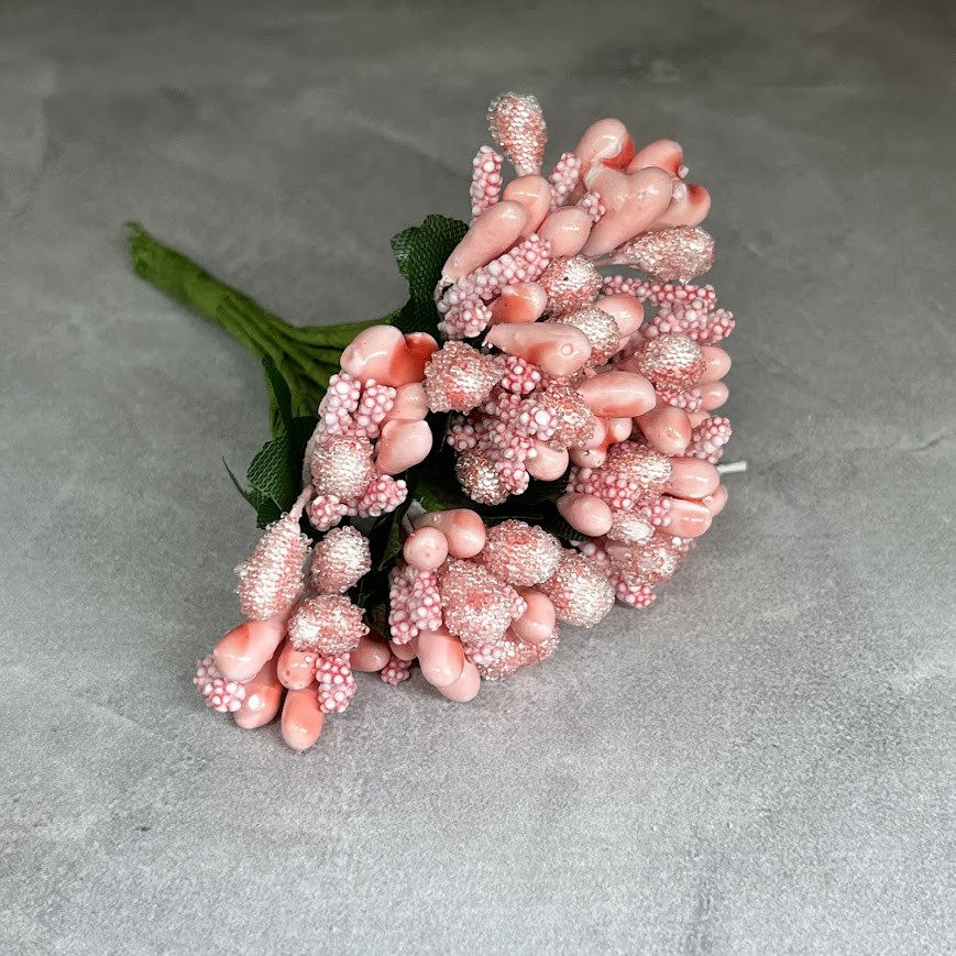 Тичинка (проста), колір - персиковий, букет, Персиковий, фото 1