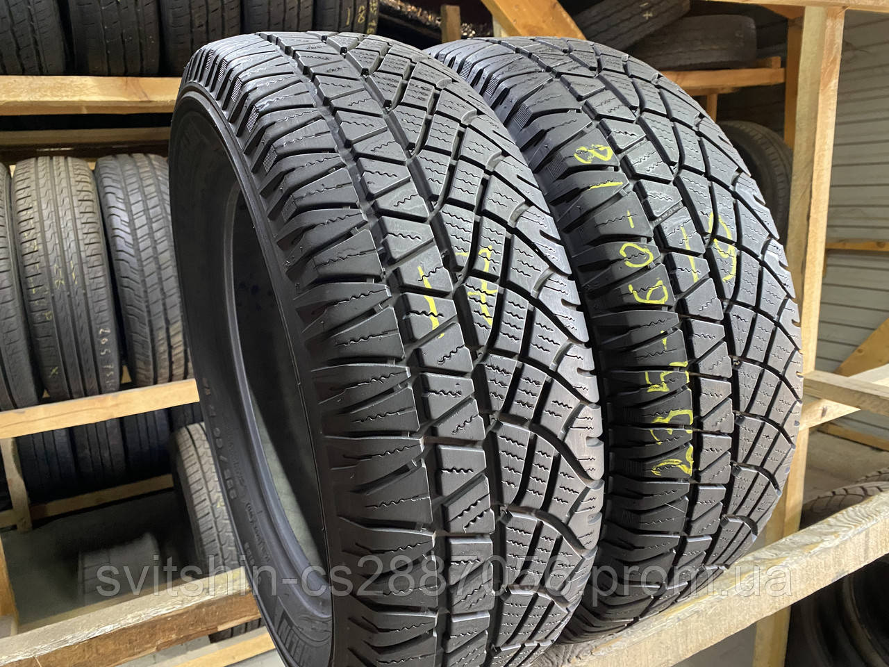 Зимова пара шин 235/60R18 Michelin Latitude cross 7.5мм 2шт, фото 1