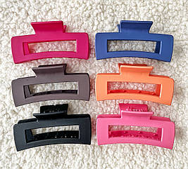 Крабі для волосся гуртом 10,5*4 см 12 шт./пач. КАУЧУК