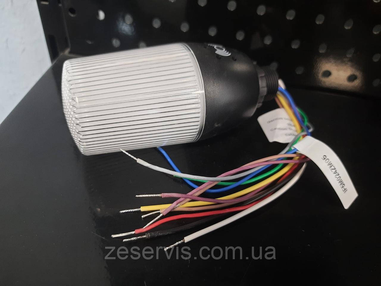Мультифункціональна світлова колона 3-рівнева (3 кольори) з зумером 24V AC/DC, EMAS