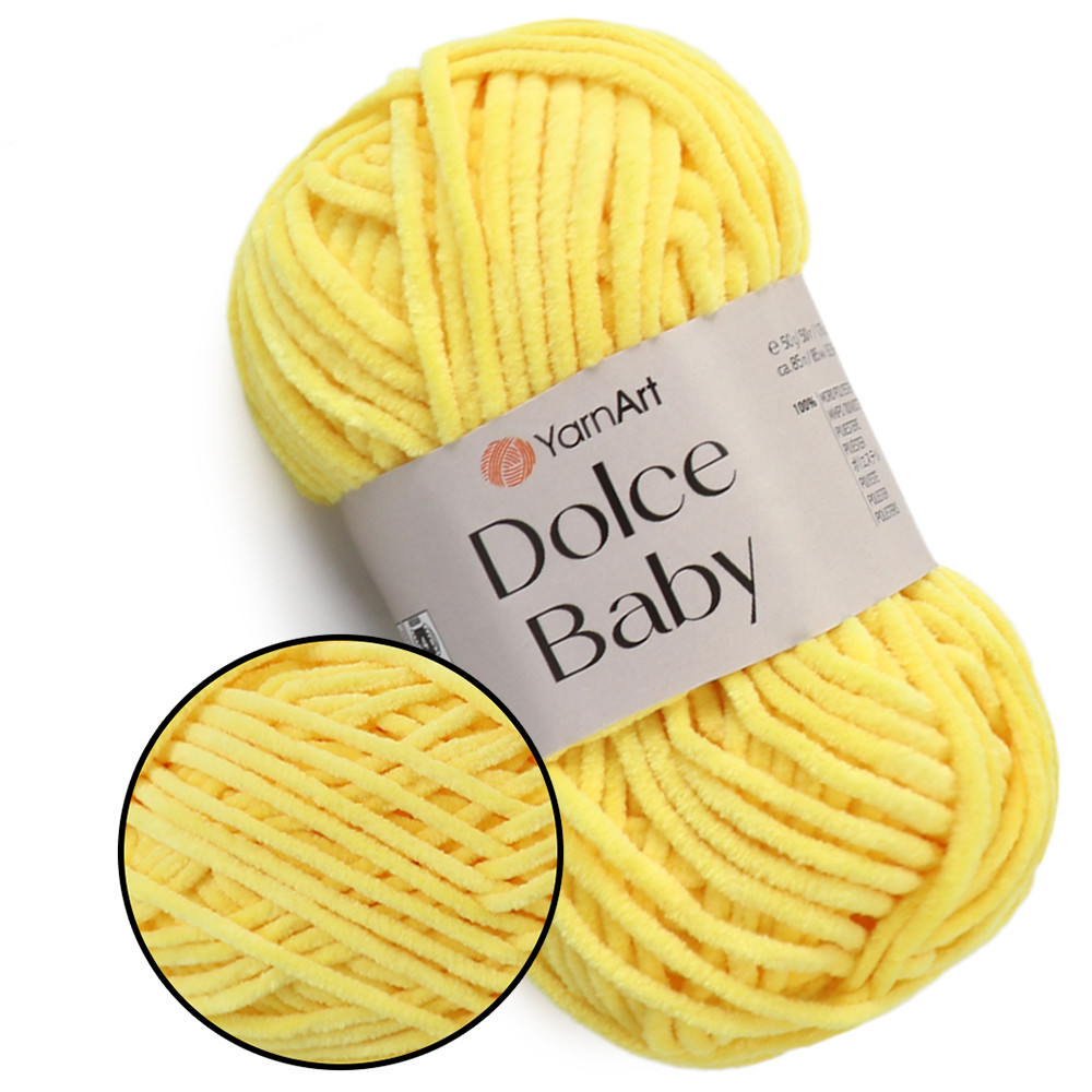 YarnArt Dolce Baby, Жовтий №761