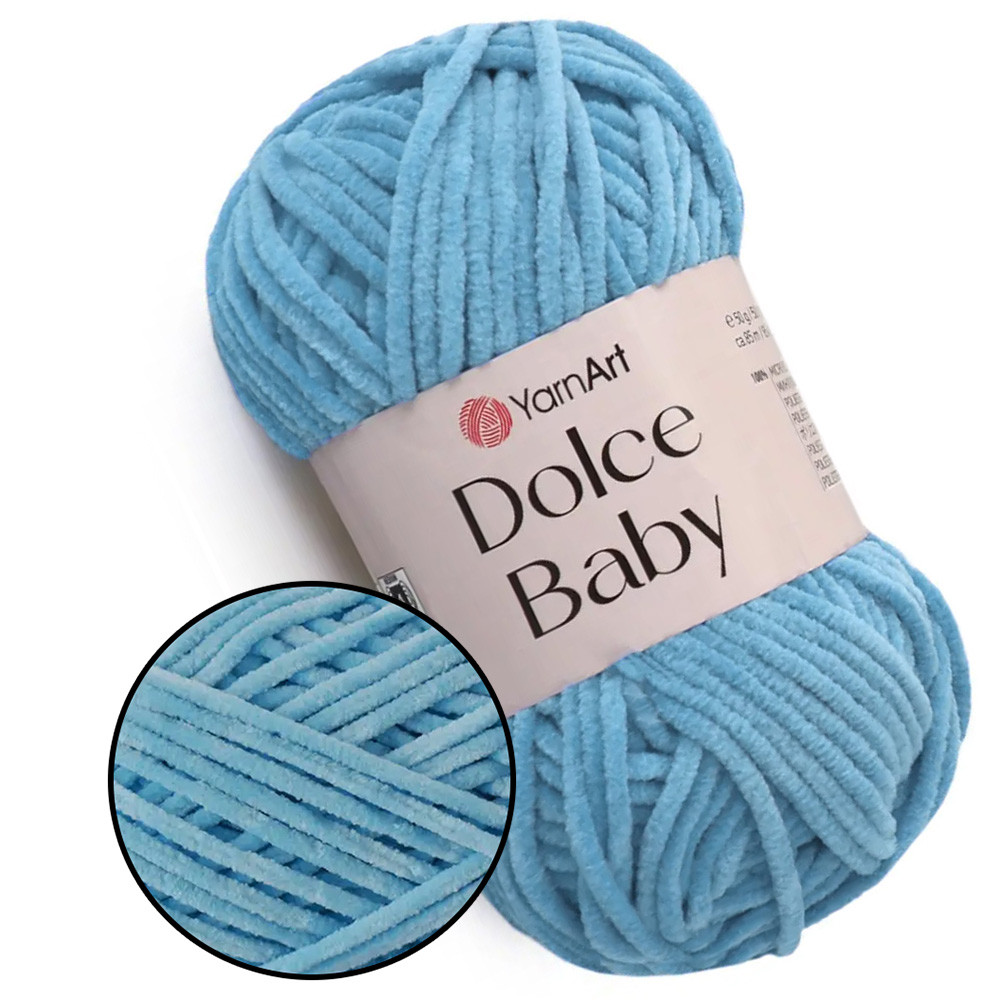 YarnArt Dolce Baby, Блакитний №749