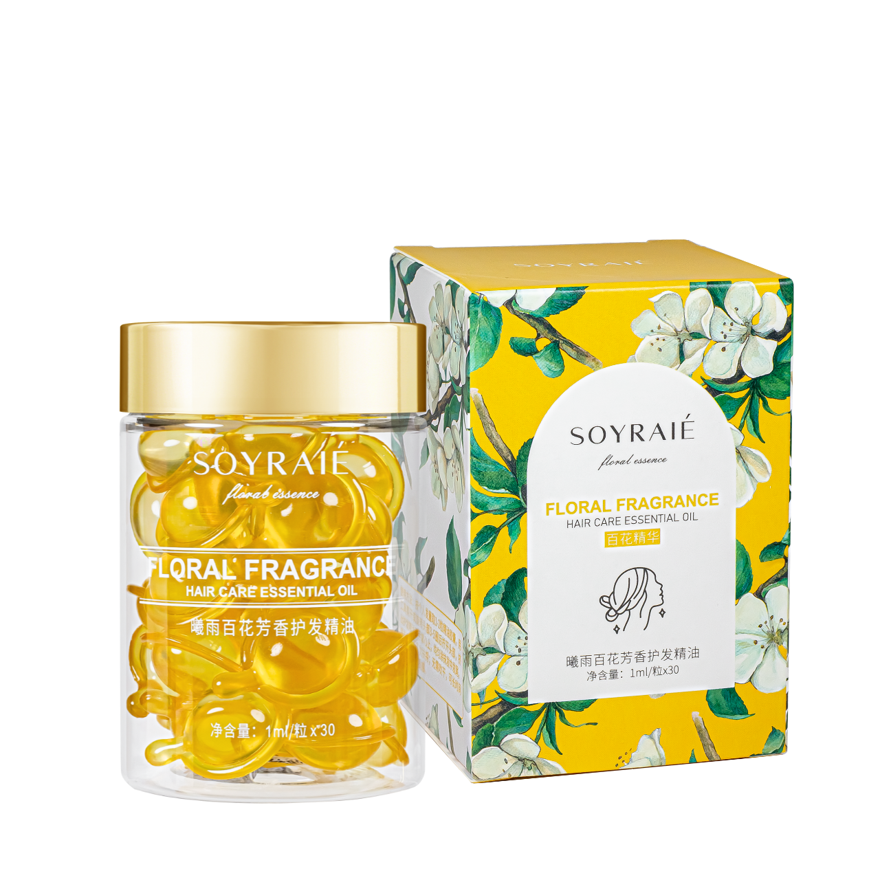 Капсули для волосся Soyraie Hymey`s Floral Oil парфумовані 30 шт XY00003