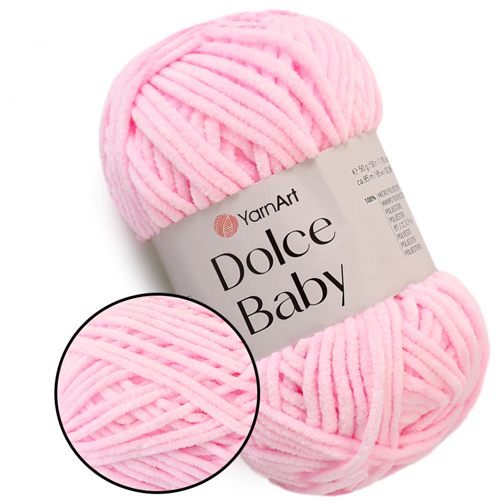 YarnArt Dolce Baby, Фламінго №750