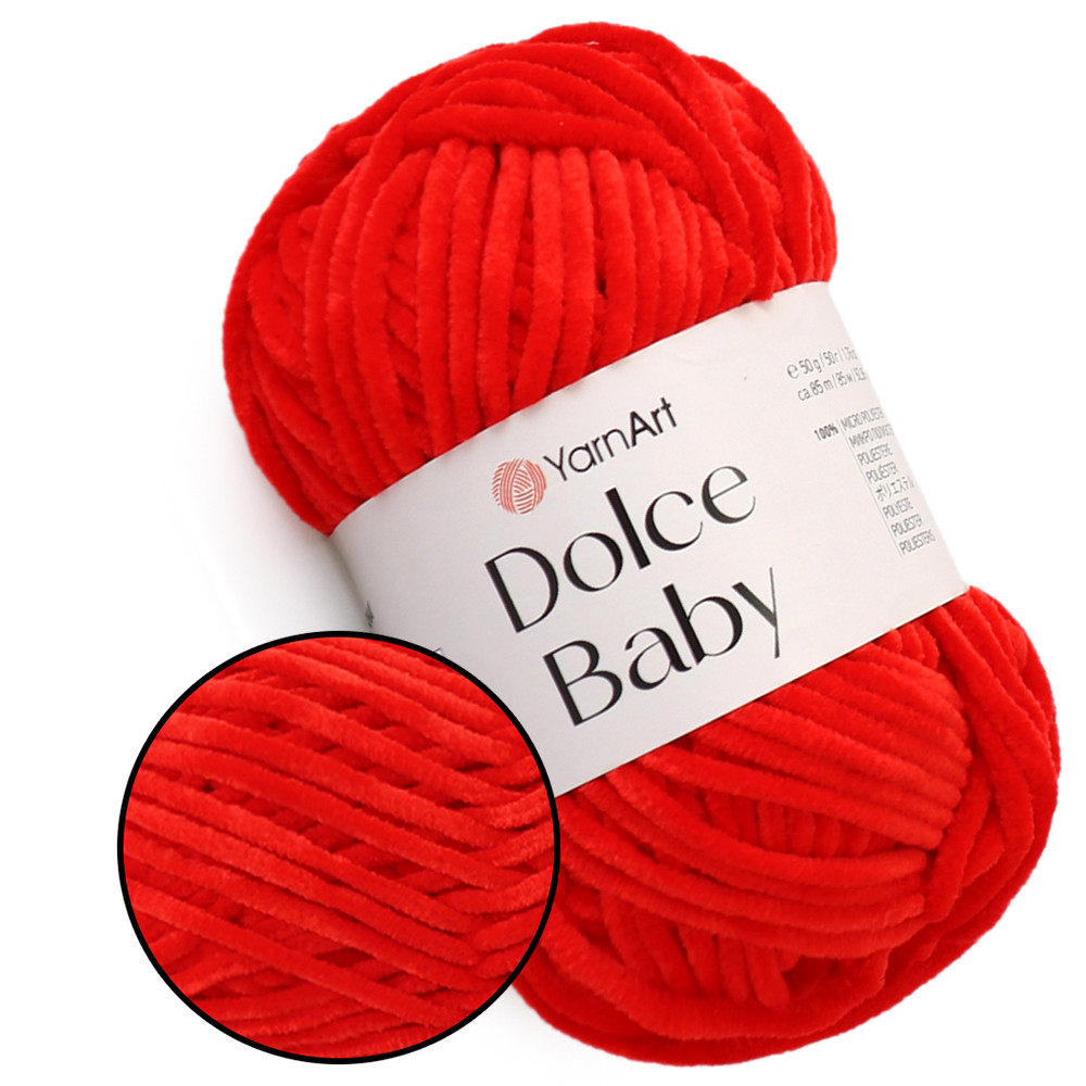 YarnArt Dolce Baby, Червоний №748