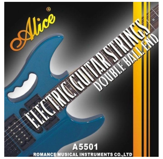 Струни для електрогітари AAlice A5501 Double Ball End 10-46 Light