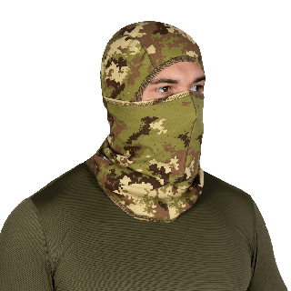 Балаклава Camotec Pro Ribana тактична для військових комфортна дихаюча маска для захисту обличчя VE-33