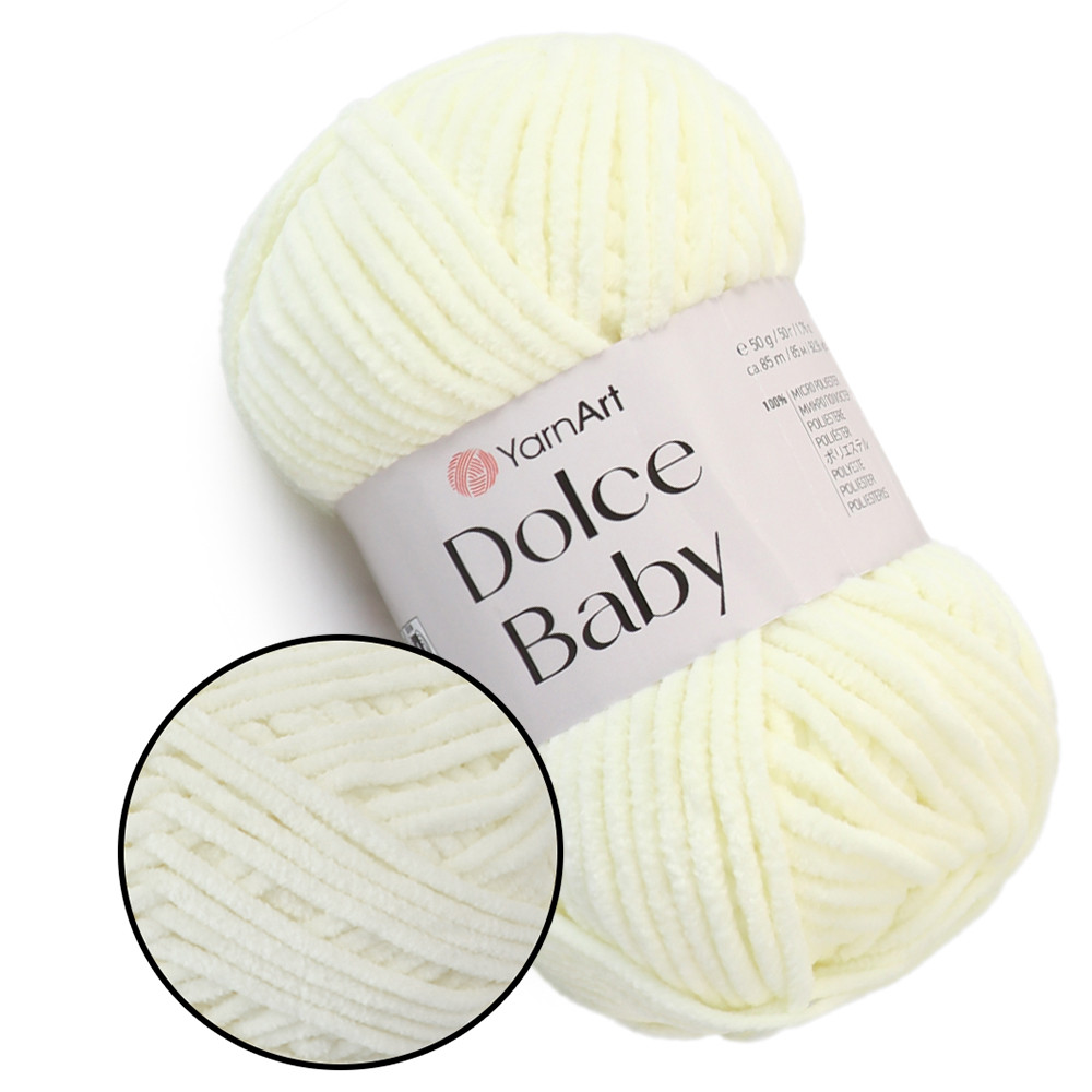 YarnArt Dolce Baby, Молочний №745