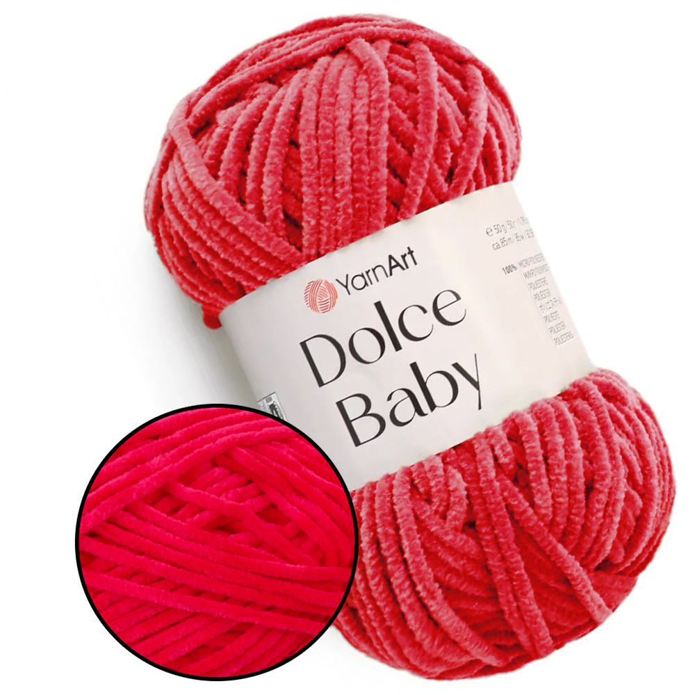 YarnArt Dolce Baby, Малиновый №759