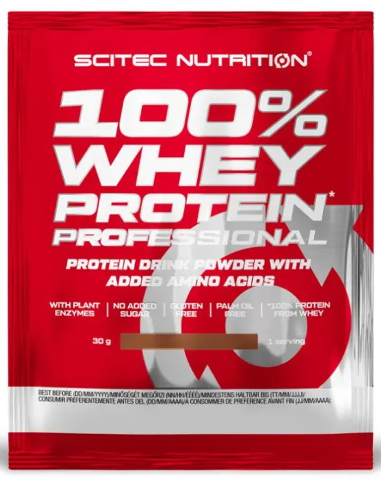 Протеїн Scitec 100% Whey Protein Professional 30 г Шоколад-кокос