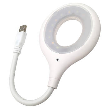 Портативна гнучка USB LED лампа для ноутбука та Power Bank LK-50 1.5 Вт LED лампа з голосовим керуванням