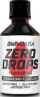 Замінник цукру BioTech Zero Drops 50 мл полуниця