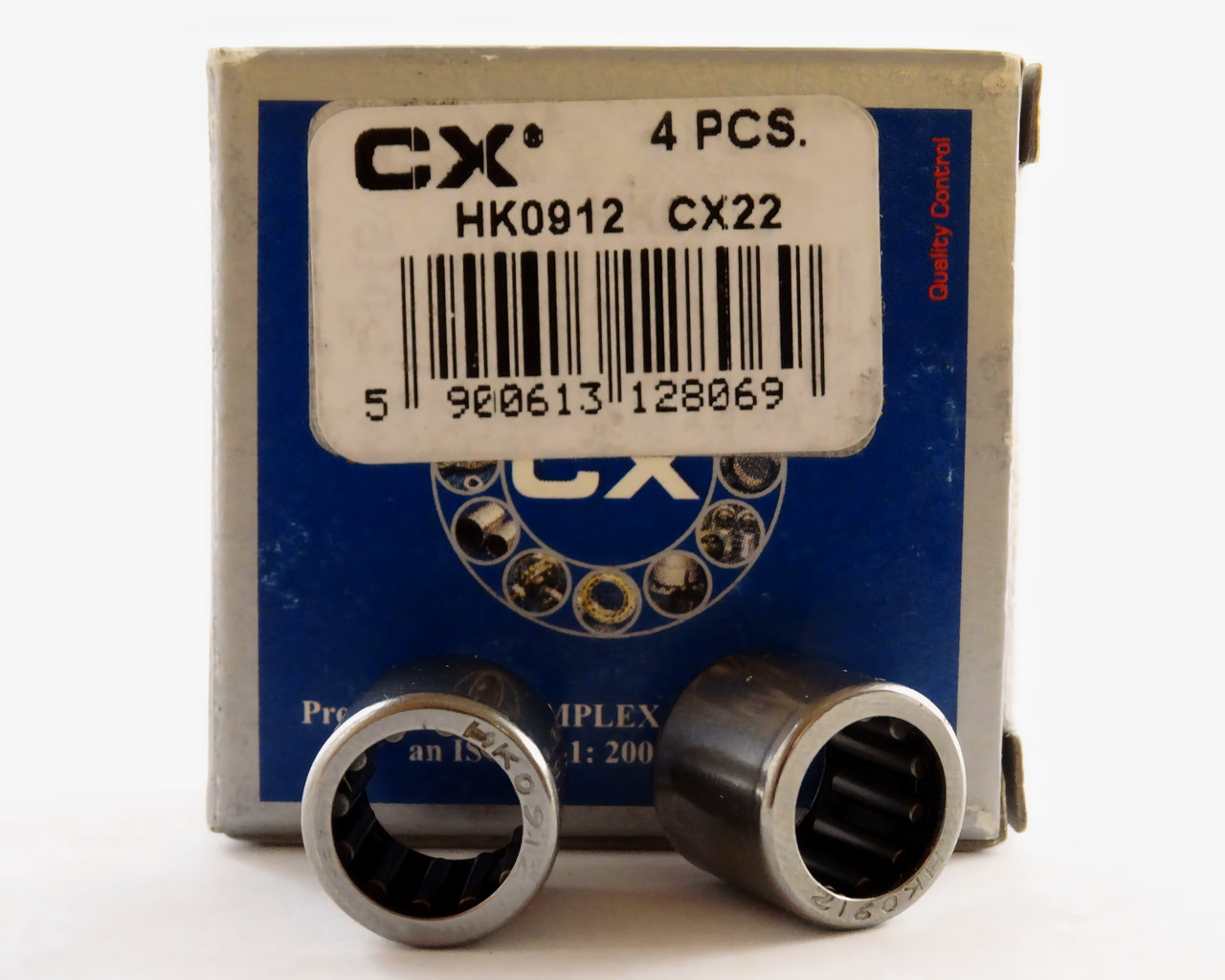 HK0912 підшипник голчастий, розмір 9*13*12, виробник CX Польща