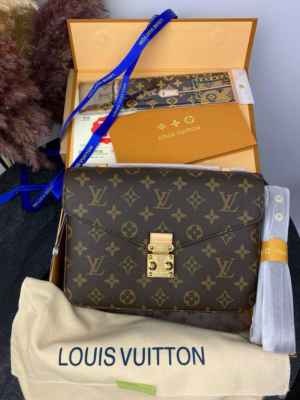 Louis Vuitton Pochette Metis Brown, фото 1
