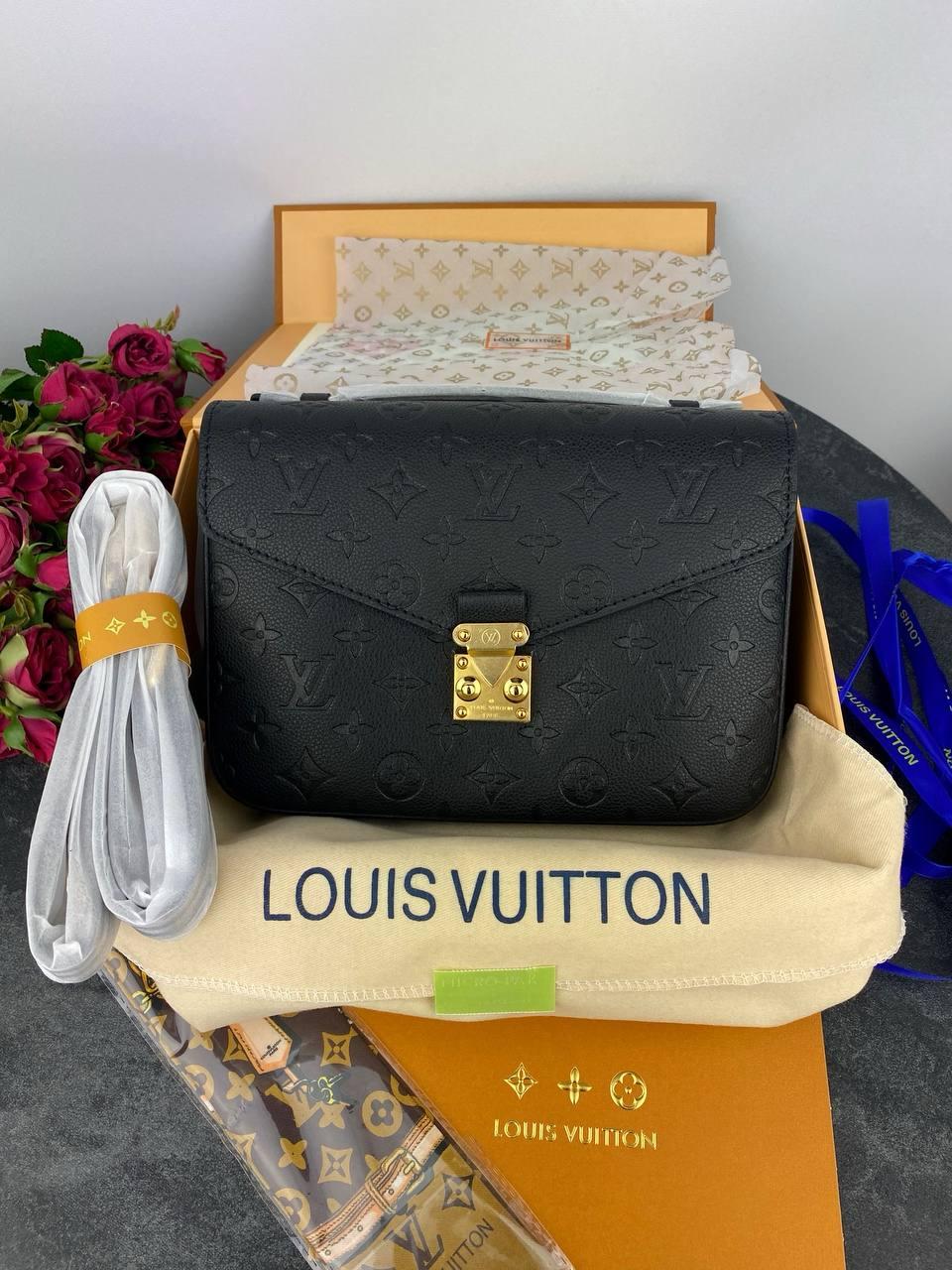 Louis Vuitton Pochette Metis Black, фото 1