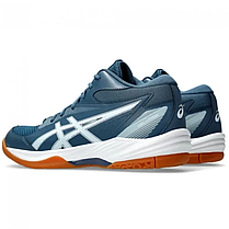 Кросівки для волейболу високі чоловічі Asics Gel-Task 4 MT 1071A102-400 Vintage Indigo/White, фото 4