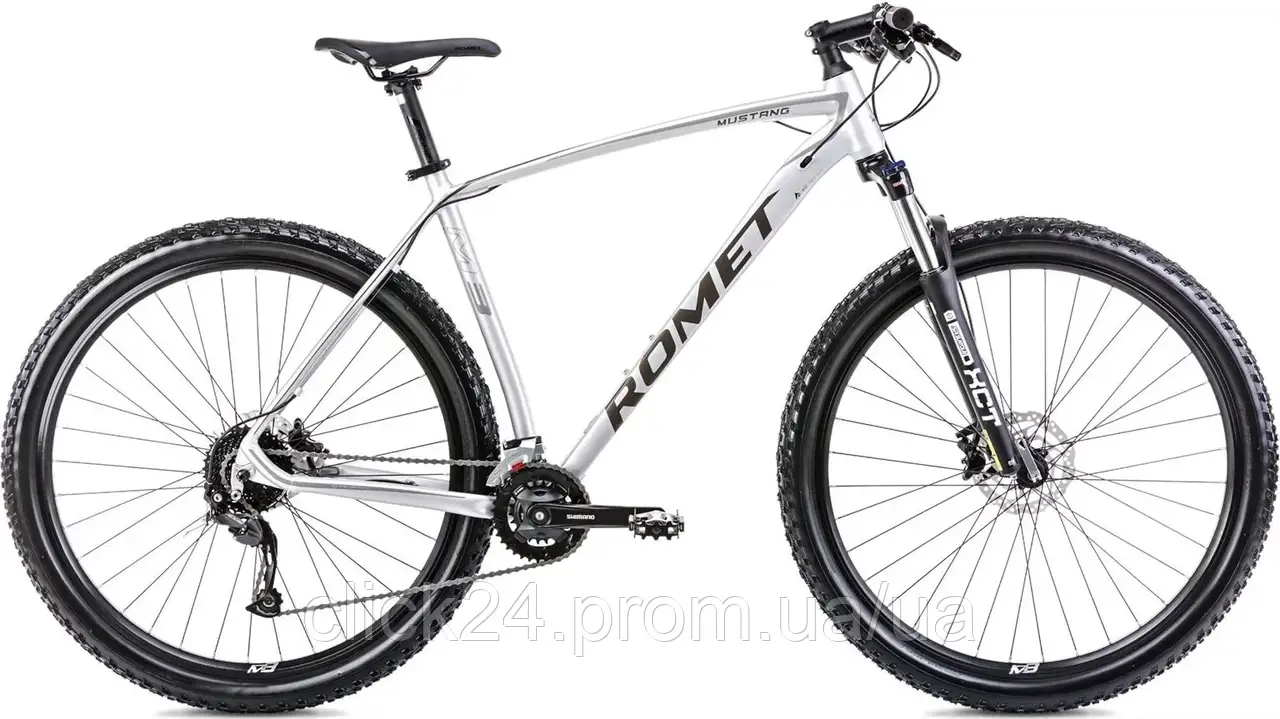 Romet Mtb Mustang M3 Srebrny Szary 29 2023