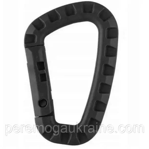 Карабін тактичний класичний Solve Black пластик S5