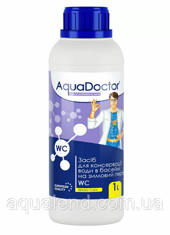 Хімія для консервації басейну Aquadoctor winter care 1 л, Консервація басейнів, фото 3