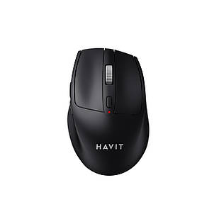 Бездротова миша дворежимна Havit HV-MS61WB Black (2.4GHz + BT5.0)