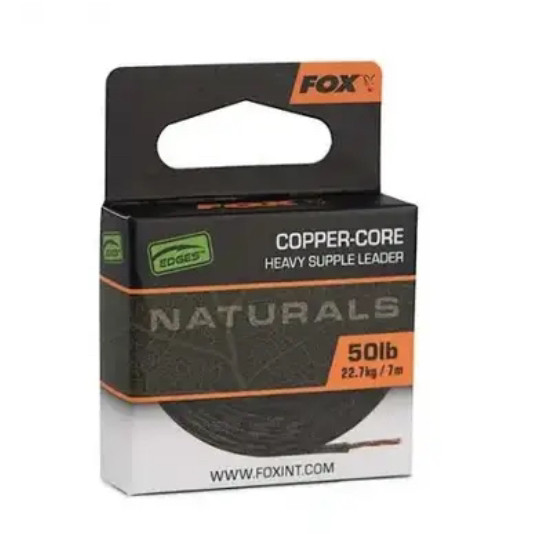 Лідкор Fox Edges Naturals Copper-Core 50lb 7m