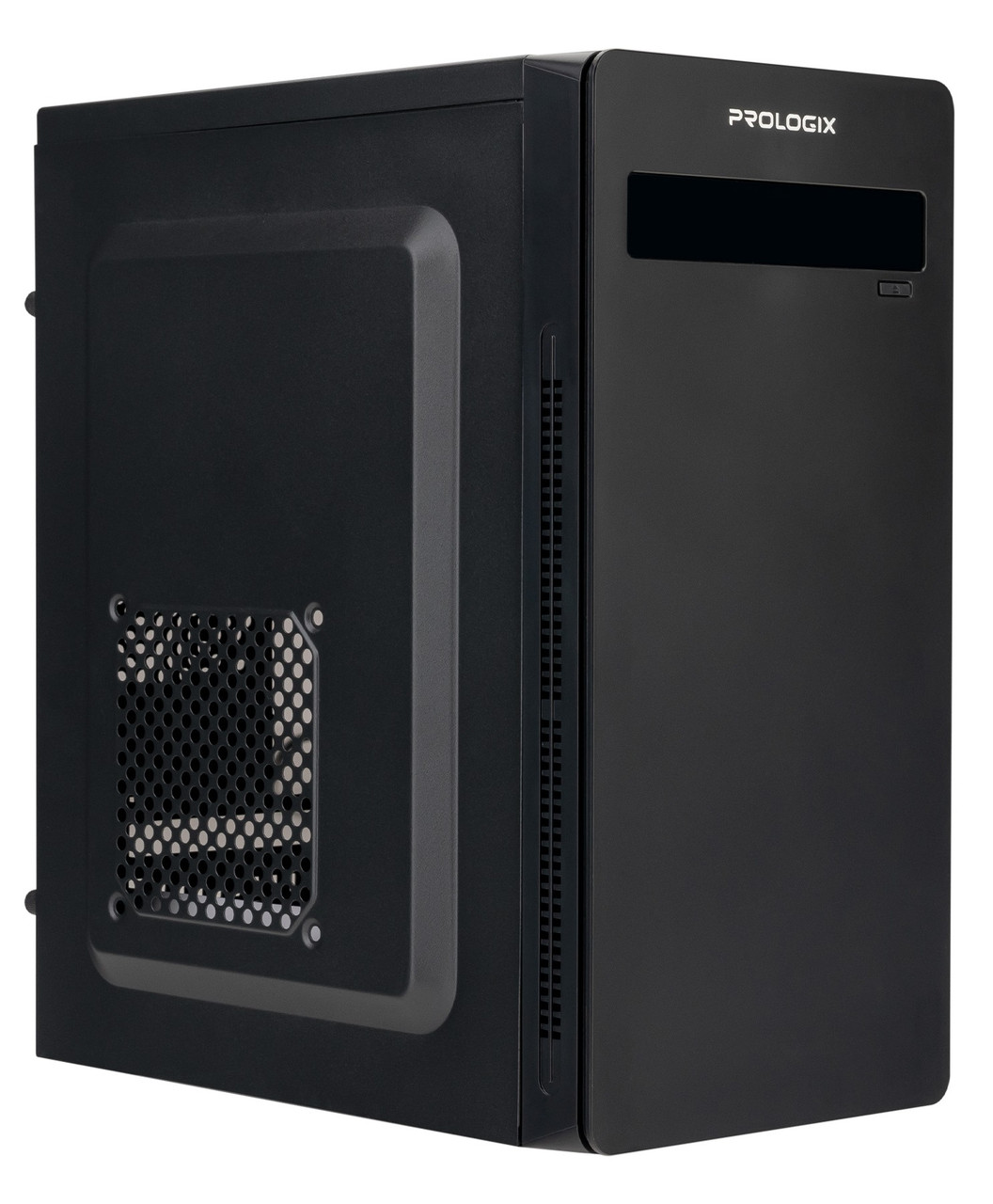 Корпус для ПК Prologix E101 500W 12см, 2xUSB3.0, Black