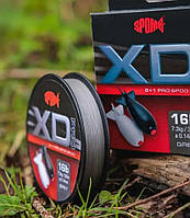 Шнур сподовий Spomb XD Pro Braid Grey 8+1 0.14mm / 16lbs / 300m