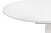 Стіл обідній Гермес Д=89 ( +38 ), білий, фото 3