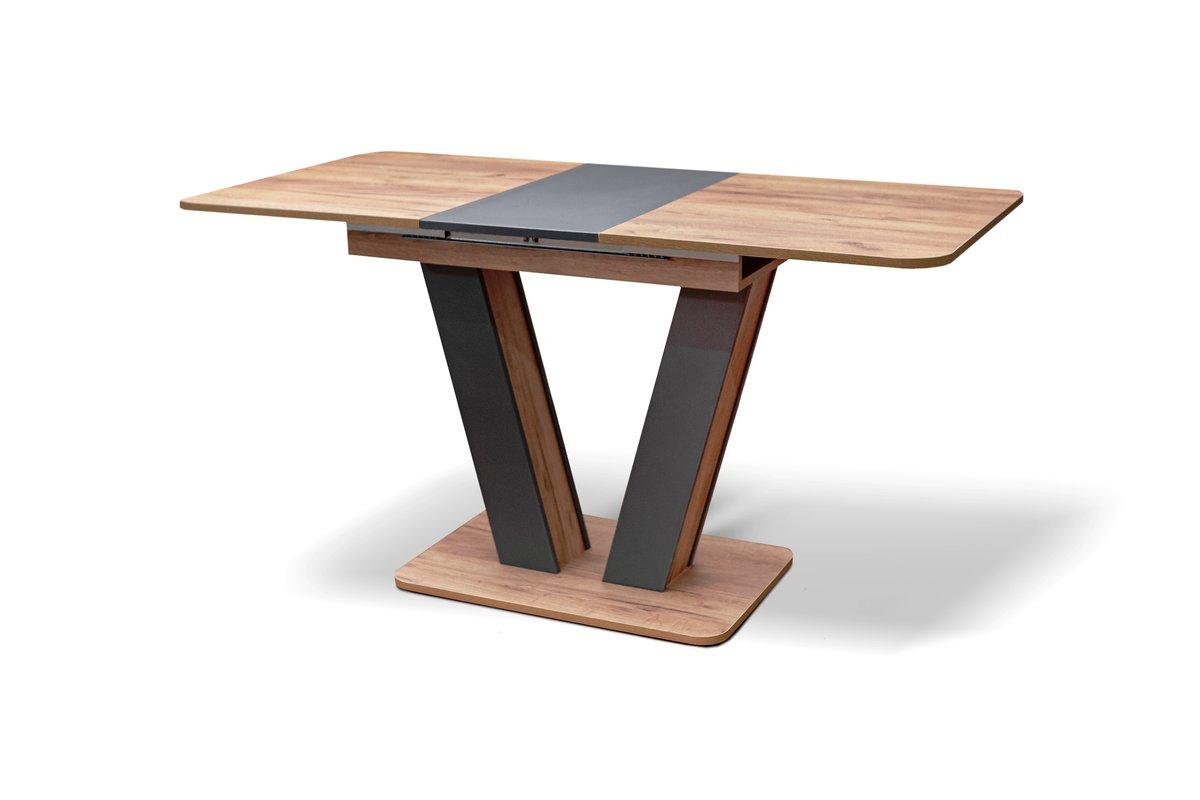 Стіл Крафт золото/графіт, фото 1