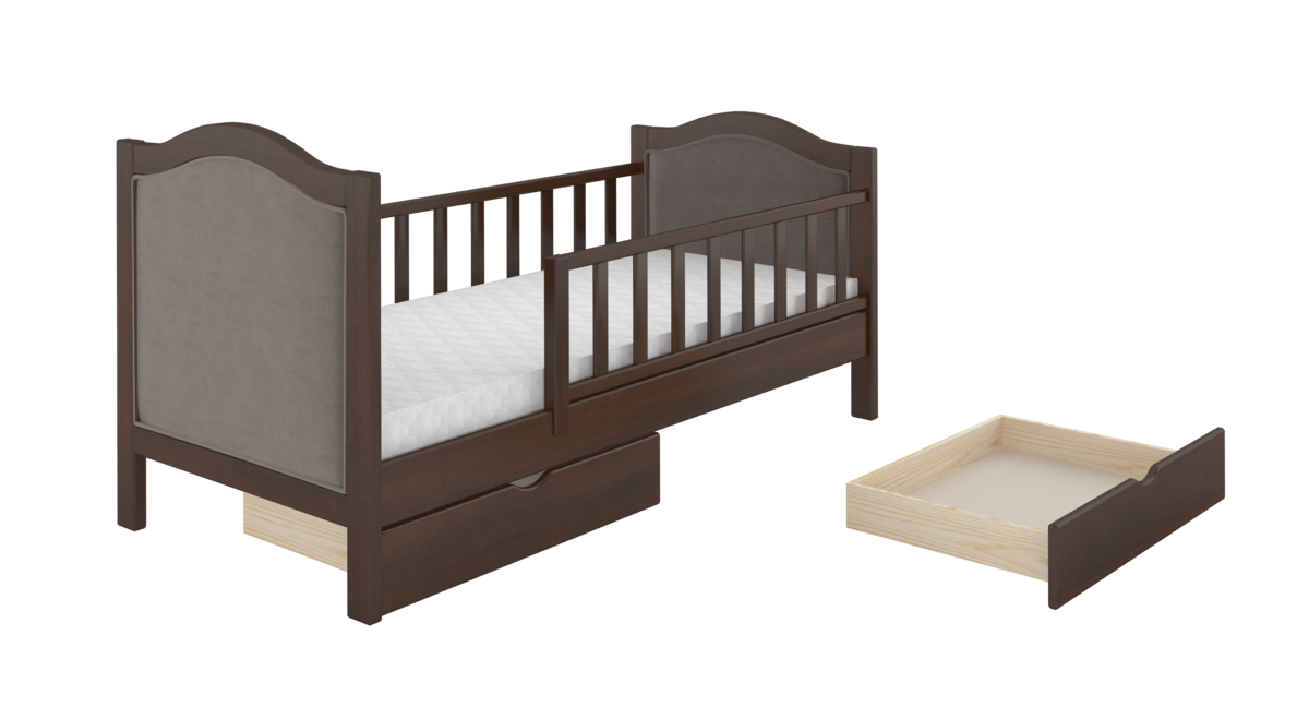 Комплект шухляд до ліжка 1,9 горіх, фото 1