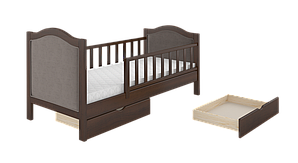 Комплект шухляд до ліжка 2,0 горіх