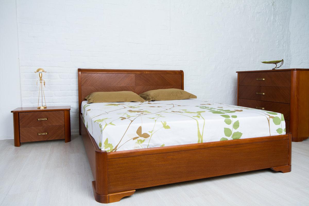 Ліжко Ассоль з під.рамою 1800*2000, темн.горіх