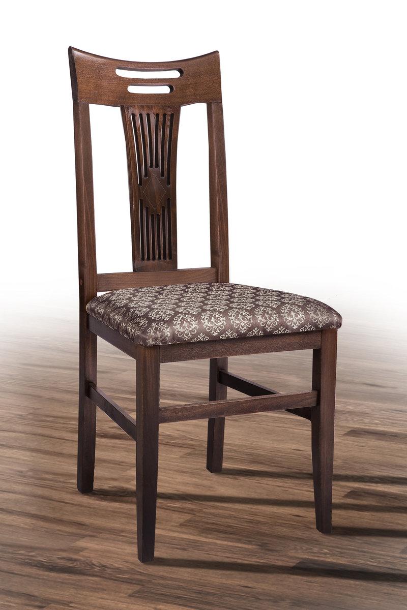 Стілець Юля тверд.спинка (т.горіх/авилла2/7), фото 1