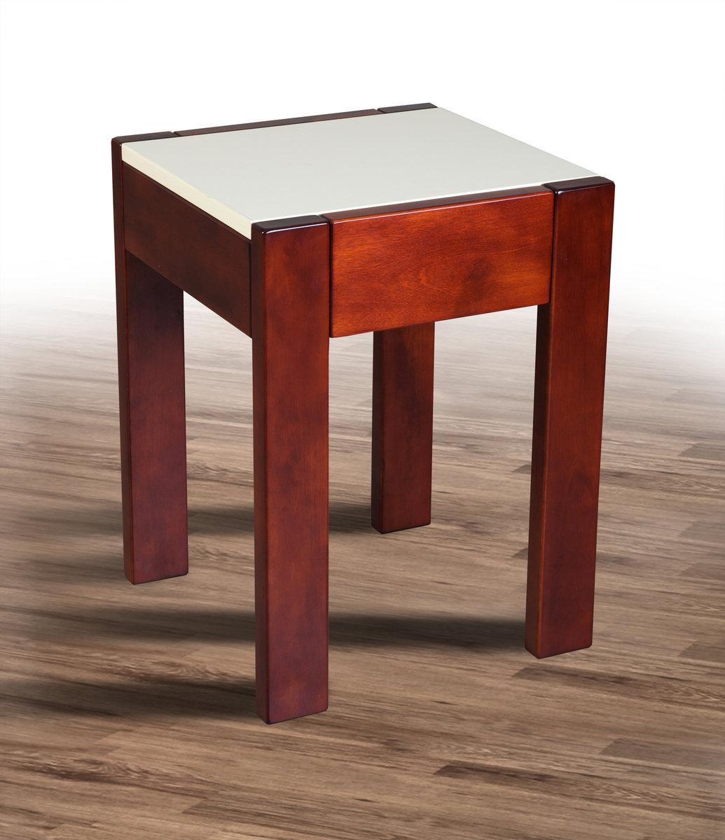 Табурет Слайдер, горіх/крем, фото 1